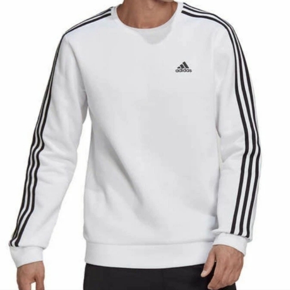 Mens Adidas Crew Neck Sweatshirt Size Large - Picture 1 of 7